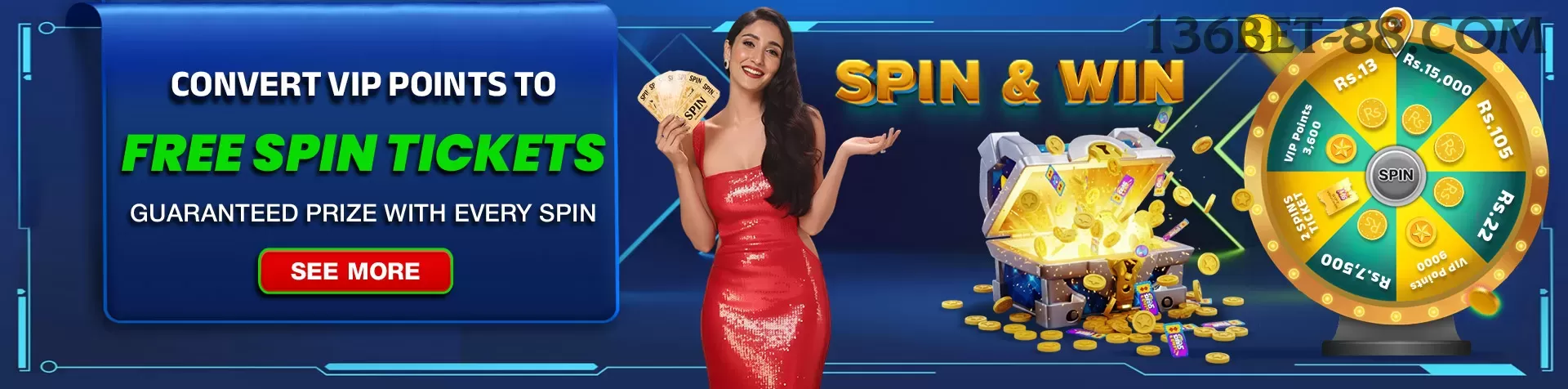 Bônus exclusivos membros VIP 136bet